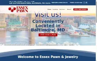 Essex Pawn website