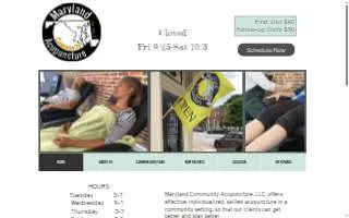 Maryland Community Acupuncture, LLC of Carney website