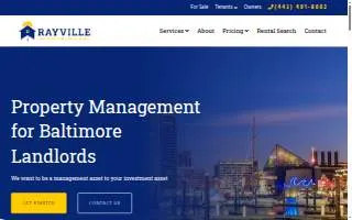 Rayville Property Management website