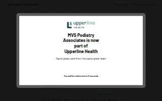 MVS Podiatry Associates - Rosedale of Rossville website