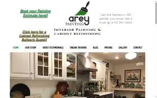 Arey Painting website