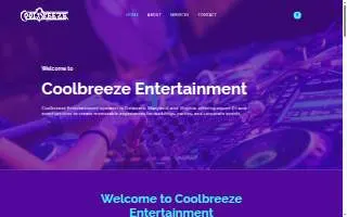 Coolbreeze Entertainment website