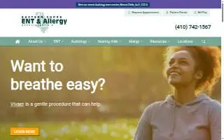 Eastern Shore ENT & Allergy Associates, PA website