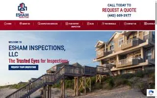 Esham Inspections website
