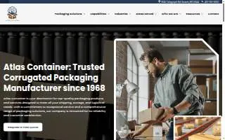 Atlas Container Corporation website