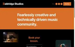 Baldridge Studios LLC website