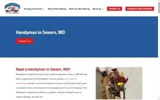 Handyman At Your Command, LLC website