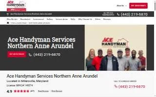 Handyman Services of MD, Inc. website