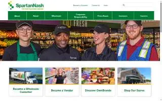 SpartanNash Distribution Center website