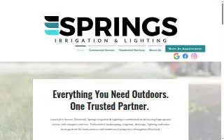 Springs Irrigation & Lighting LLC website