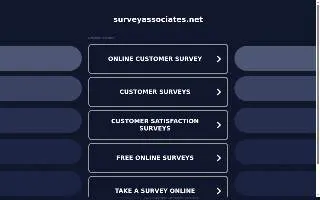 Survey Associates of Severn website