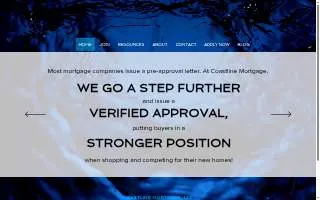 Coastline Mortgage, LLC of Severna Park website