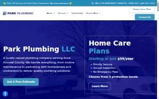Park Plumbing LLC website