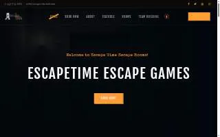Severna Park - EscapeTime Escape Rooms website