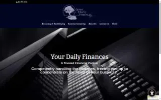 Your Daily Finances, LLC website