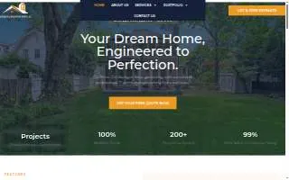 Duque Construction website