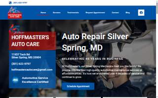 Hoffmaster's Auto Care Silver Spring MD