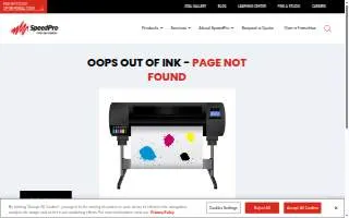 SpeedPro Silver Spring website