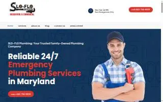 SLO-FLO Plumbing website