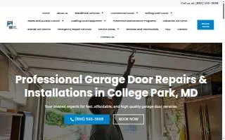 ABC Garage Door & Repairs of Crofton website
