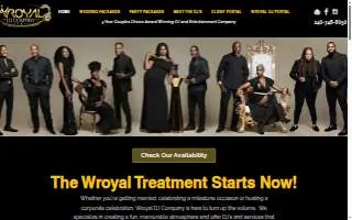 Wroyal DJ Company of South Laurel website