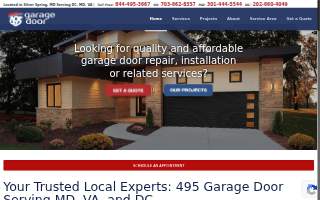495 Garage Door of Takoma Park