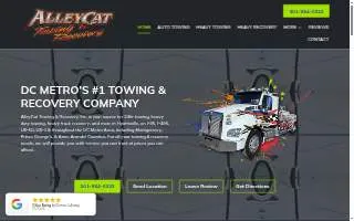 AlleyCat Towing & Recovery, Inc. of Takoma Park website