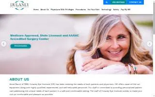 Dulaney Eye Institute website