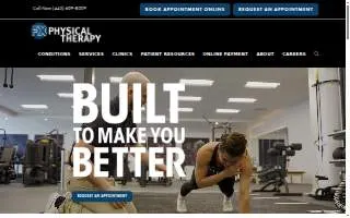 FX Physical Therapy - Towson website