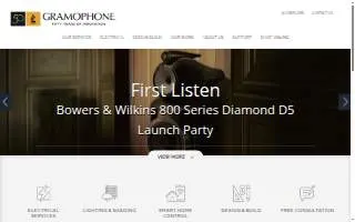 Gramophone of Towson website
