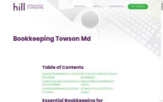 Hill Bookkeeping & Consulting