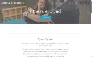 Muscle Evolutions LLC website