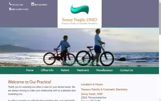 My Towson Dentist - Dr. Sonay Naqib website