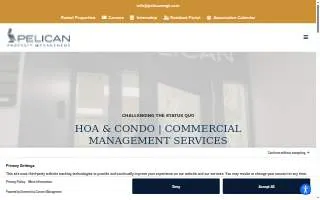 Pelican Property Management website