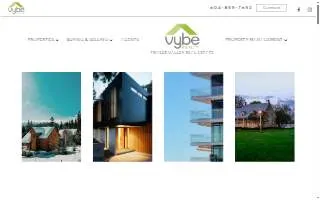 VYBE Realty website
