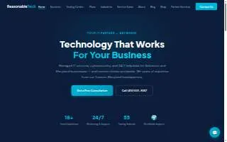 Reasonable Tech Solutions, Inc. - IT Training & IT Services In Baltimore of Towson website