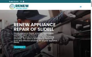 Renew Appliance Repair of Towson website