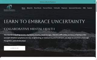 Resilient Psychiatry, LLC of Towson website