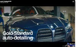 World Class Auto Detail of Towson website