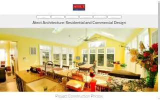 Atect Architecture website