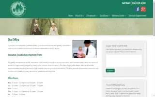 Chiropractic Care Center of Waldorf website