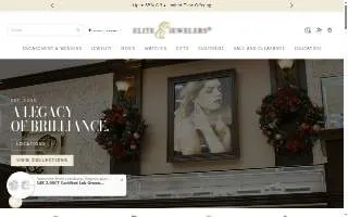 Elite Jewelers of Waldorf website