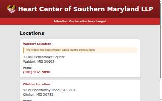 Heart Center Of Southern Maryland