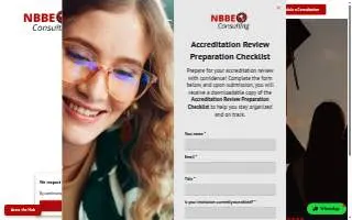 NBBE Consulting website