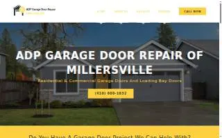 ADP Garage Door Repair of Westminster website