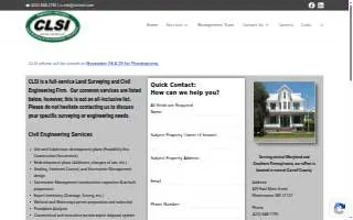 CLSI of Westminster website