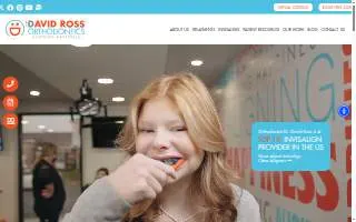 David Ross Orthodontics: Westminster Location website