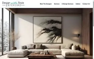 Design With Style Interiors of Westminster website