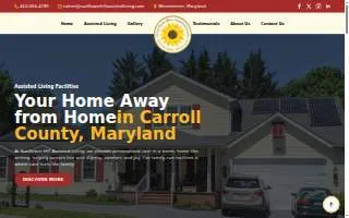 Sunflower Hill Assisted Living website