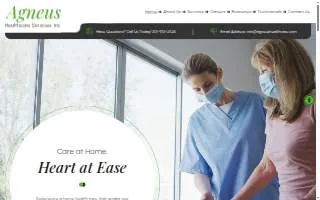 Agneus Health Care website